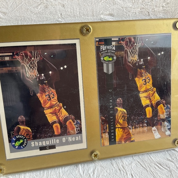 Other - 1992 Shaquille O’Neal Promo Cards  #1 of 5  Set of Two (2)